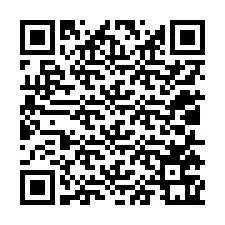 QR код за телефонен номер +12015761738