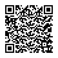 QR код за телефонен номер +12015767691