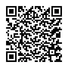 QR-koodi puhelinnumerolle +12015774551