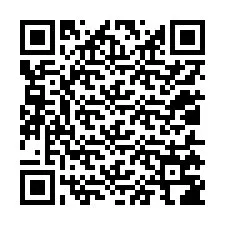 QR код за телефонен номер +12015786418