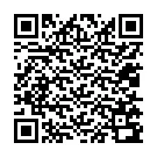 QR-код для номера телефона +12015792593