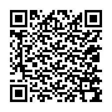 QR код за телефонен номер +12015794678