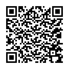 QR код за телефонен номер +12015794768