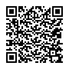 QR код за телефонен номер +12015795657