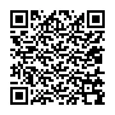 QR код за телефонен номер +12015798406