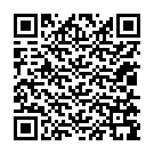 QR-код для номера телефона +12015799235