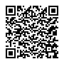 Código QR para número de teléfono +12015799455