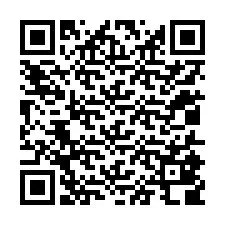 Codice QR per il numero di telefono +12015808140
