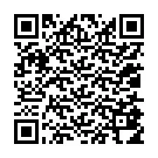 QR-koodi puhelinnumerolle +12015814188