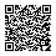 Kode QR untuk nomor Telepon +12015814192