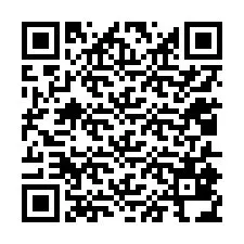 QR-koodi puhelinnumerolle +12015834552