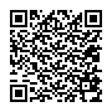 QR-koodi puhelinnumerolle +12015834553