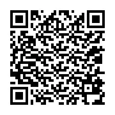 Código QR para número de teléfono +12015834558