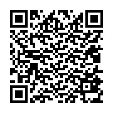 QR-koodi puhelinnumerolle +12015835342