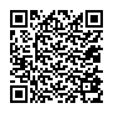 QR-Code für Telefonnummer +12015835347