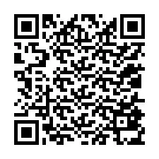 QR код за телефонен номер +12015835348