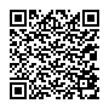 Código QR para número de teléfono +12015835350