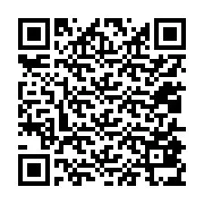 Código QR para número de teléfono +12015835353