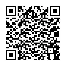 QR kód a telefonszámhoz +12015844760