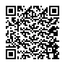 Codice QR per il numero di telefono +12015844763