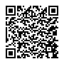 Codice QR per il numero di telefono +12015844764