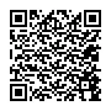 QR-koodi puhelinnumerolle +12015844767