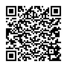 QR kód a telefonszámhoz +12015853412