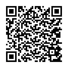 QR-код для номера телефона +12015853472