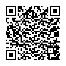 QR-код для номера телефона +12015853680