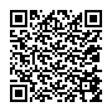 電話番号のQRコード +12015854308