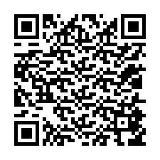 Kode QR untuk nomor Telepon +12015856249