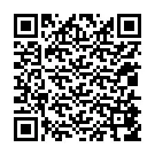 QR код за телефонен номер +12015856250