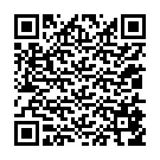 QR код за телефонен номер +12015856544