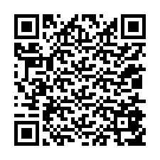 Código QR para número de teléfono +12015857984