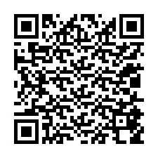 QR код за телефонен номер +12015858134