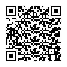 QR kód a telefonszámhoz +12015864078