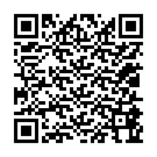 QR kód a telefonszámhoz +12015864079