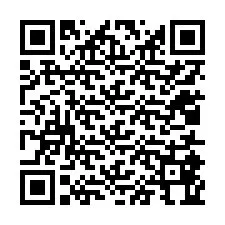 QR kód a telefonszámhoz +12015864082