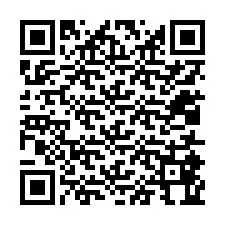 QR-koodi puhelinnumerolle +12015864083