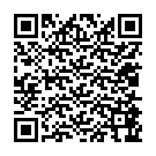 QR-code voor telefoonnummer +12015866296