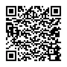 Kode QR untuk nomor Telepon +12015880037