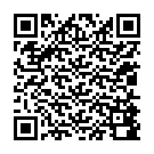 QR код за телефонен номер +12015880224