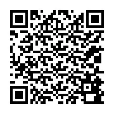 Código QR para número de teléfono +12015880531