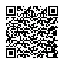 QR-koodi puhelinnumerolle +12015880638