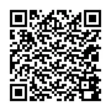 QR Code สำหรับหมายเลขโทรศัพท์ +12015880875