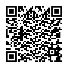 QR код за телефонен номер +12015884008