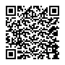 QR-code voor telefoonnummer +12015884999