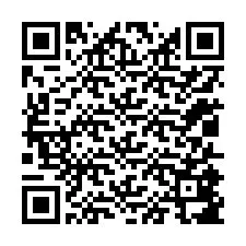 QR-koodi puhelinnumerolle +12015887171