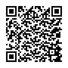 QR код за телефонен номер +12015887214