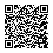 QR-code voor telefoonnummer +12015889711